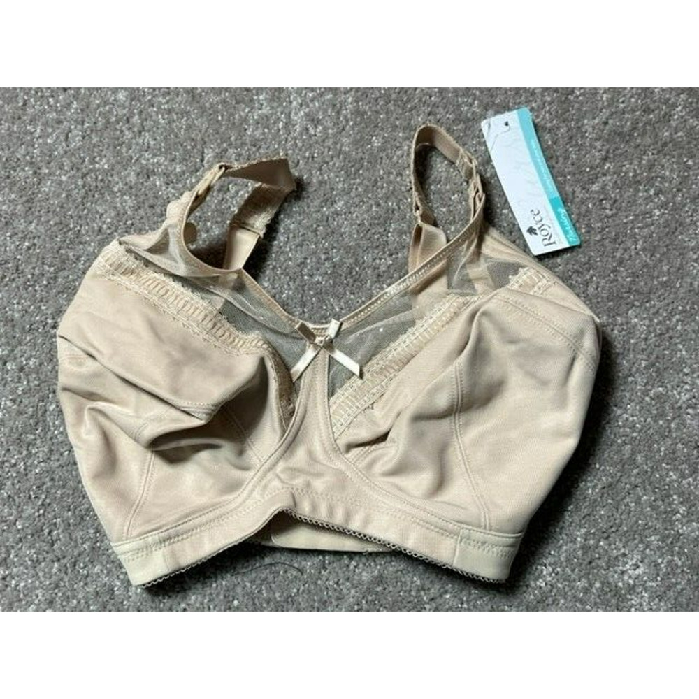 Royce Beige Lace Nursing Bra 28HH